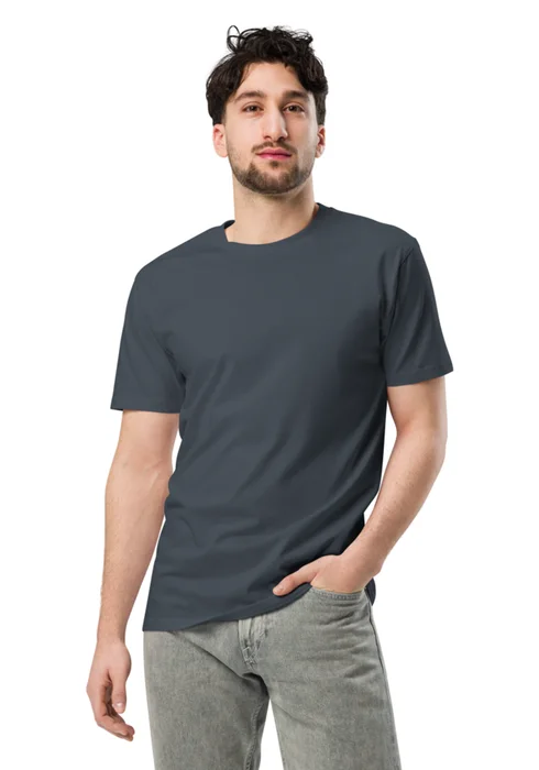 T-shirt in petrol blue, personalized